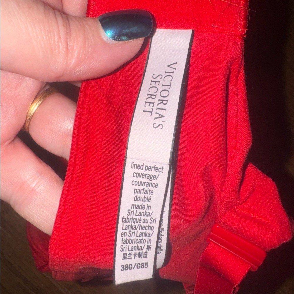 Victoria’s Secret BBV 38G lace shimmer demi bra NEW - Picture 3 of 4